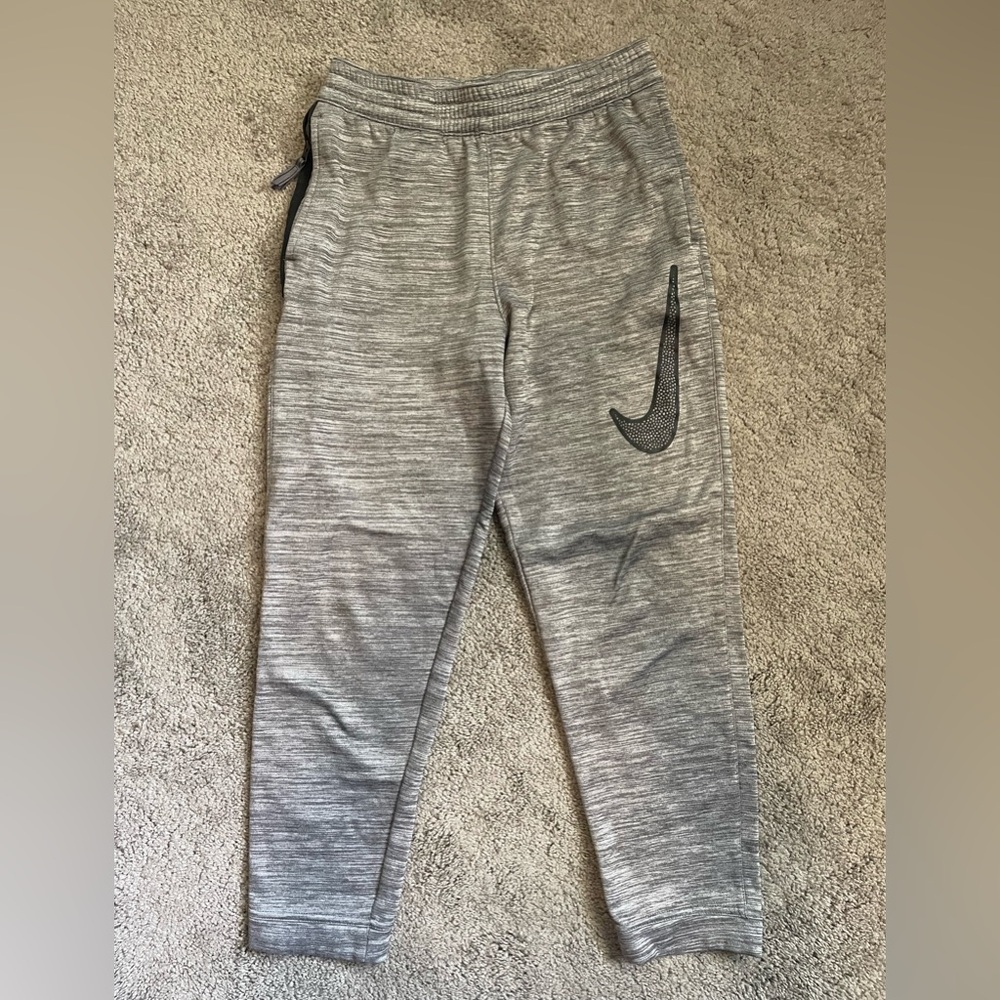 Nike Kids Heather Gray Sweatpants